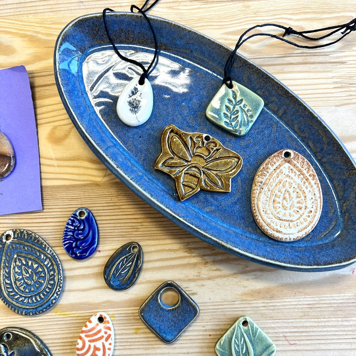 8/27 - Clay Jewelry Making