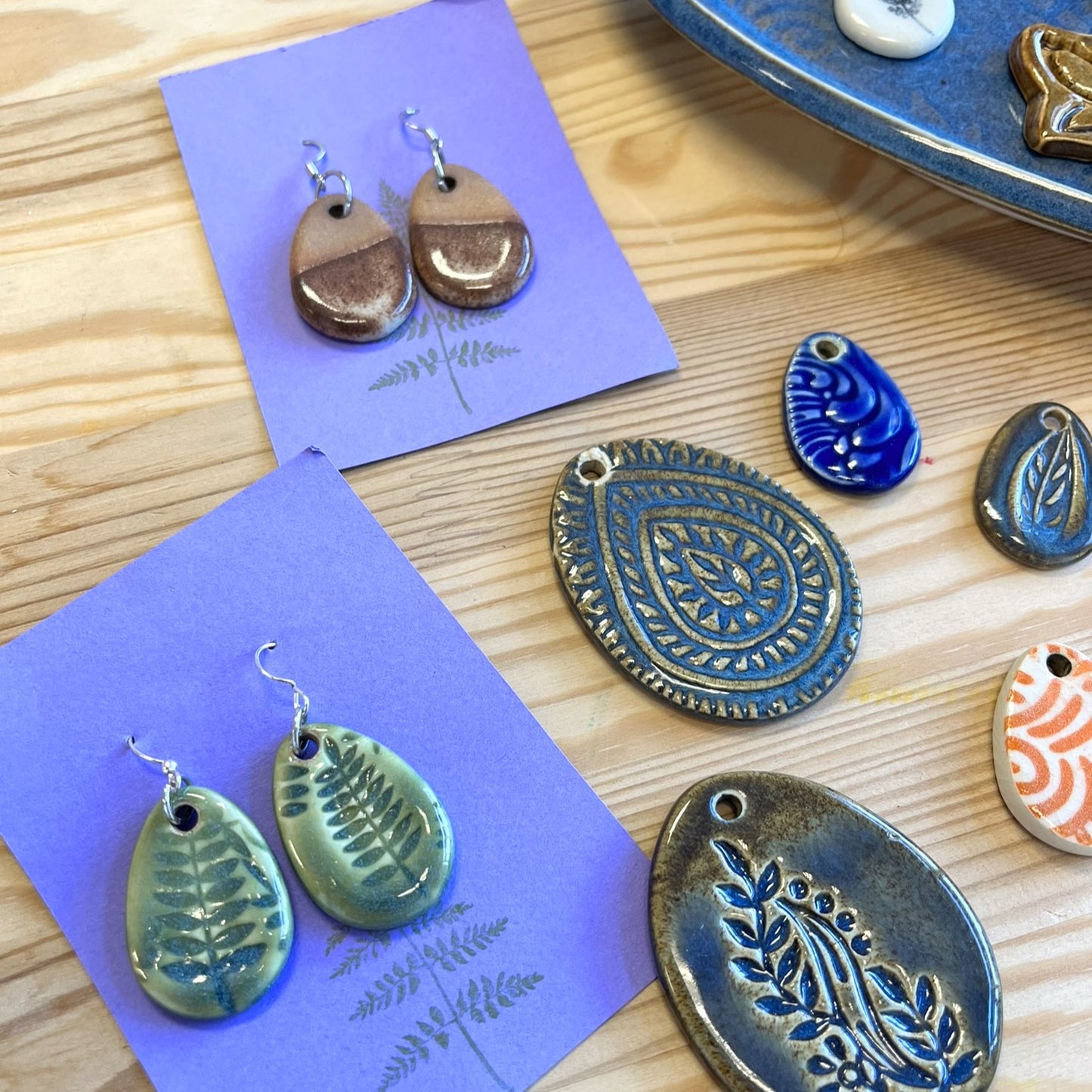 8/27 - Clay Jewelry Making
