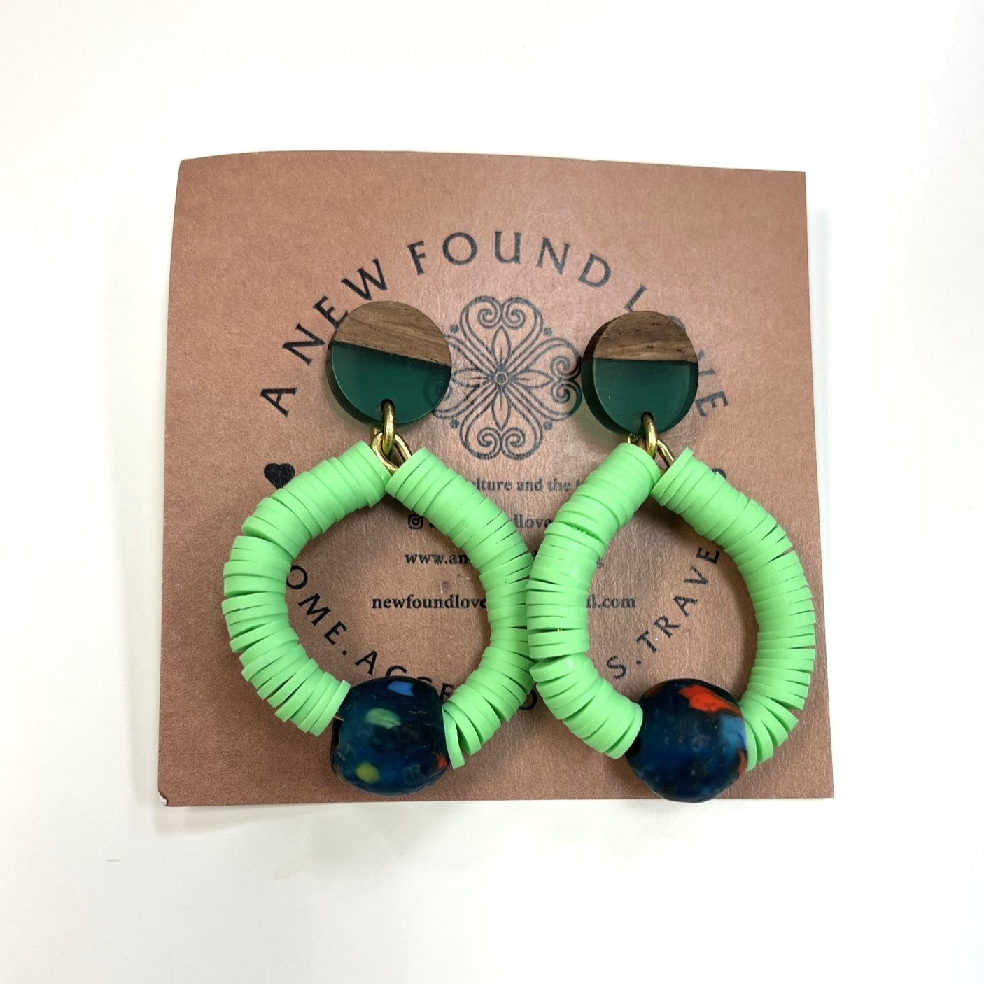Happy Hoop Earrings