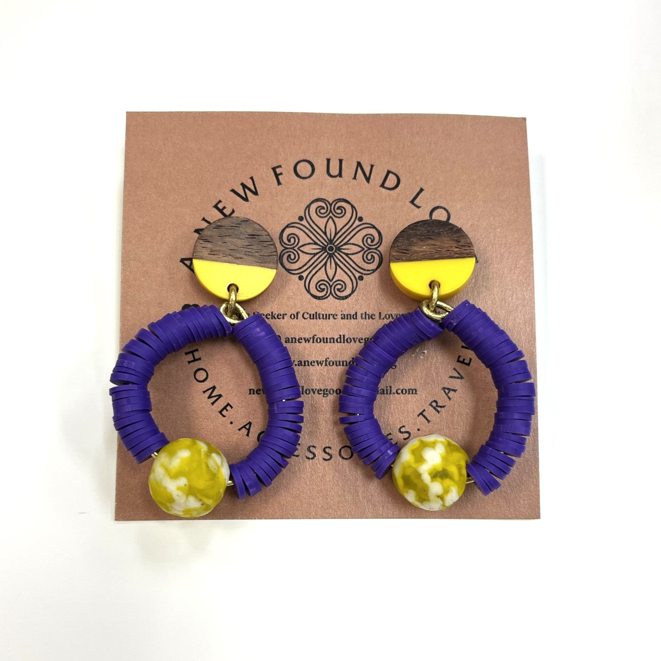 Happy Hoop Earrings