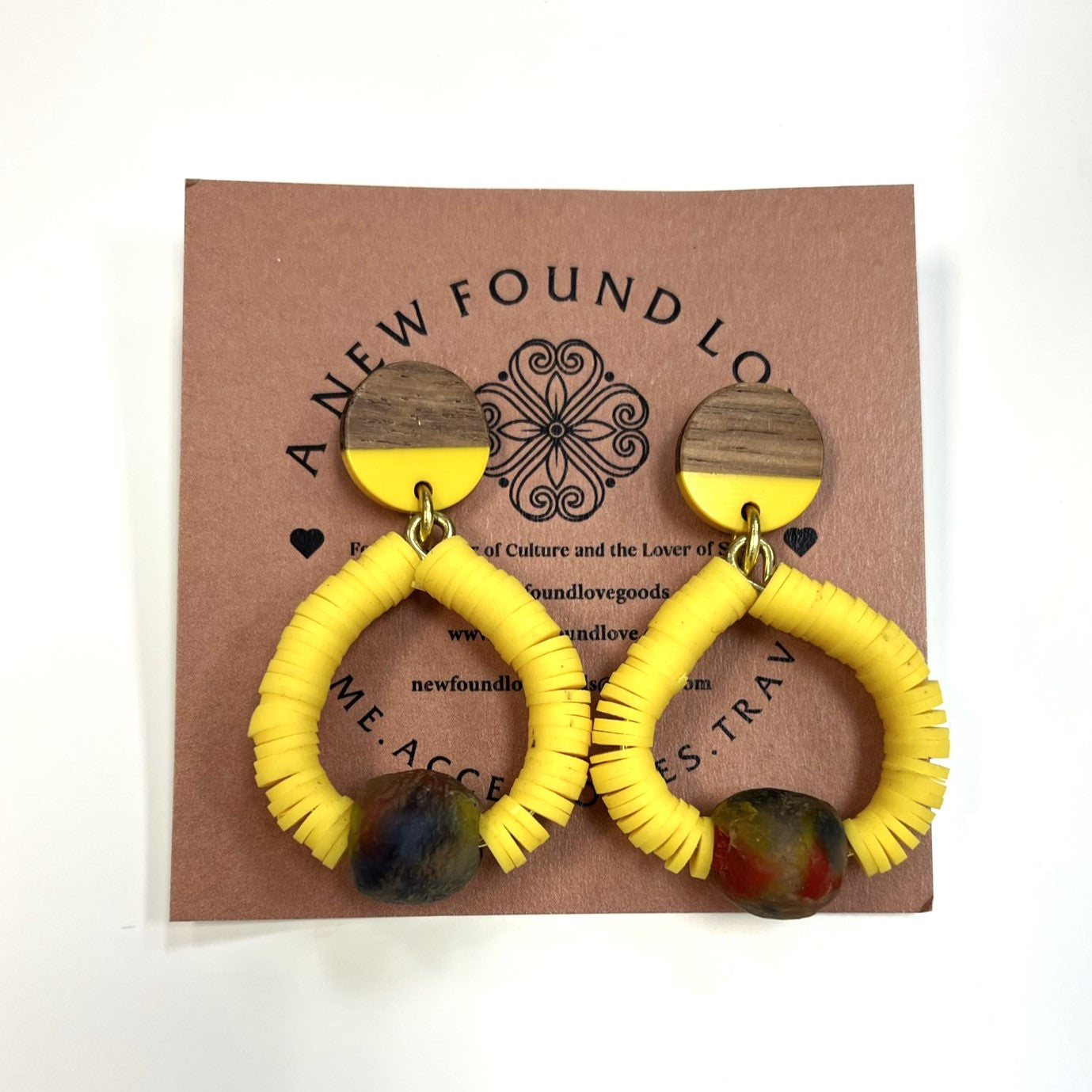 Happy Hoop Earrings