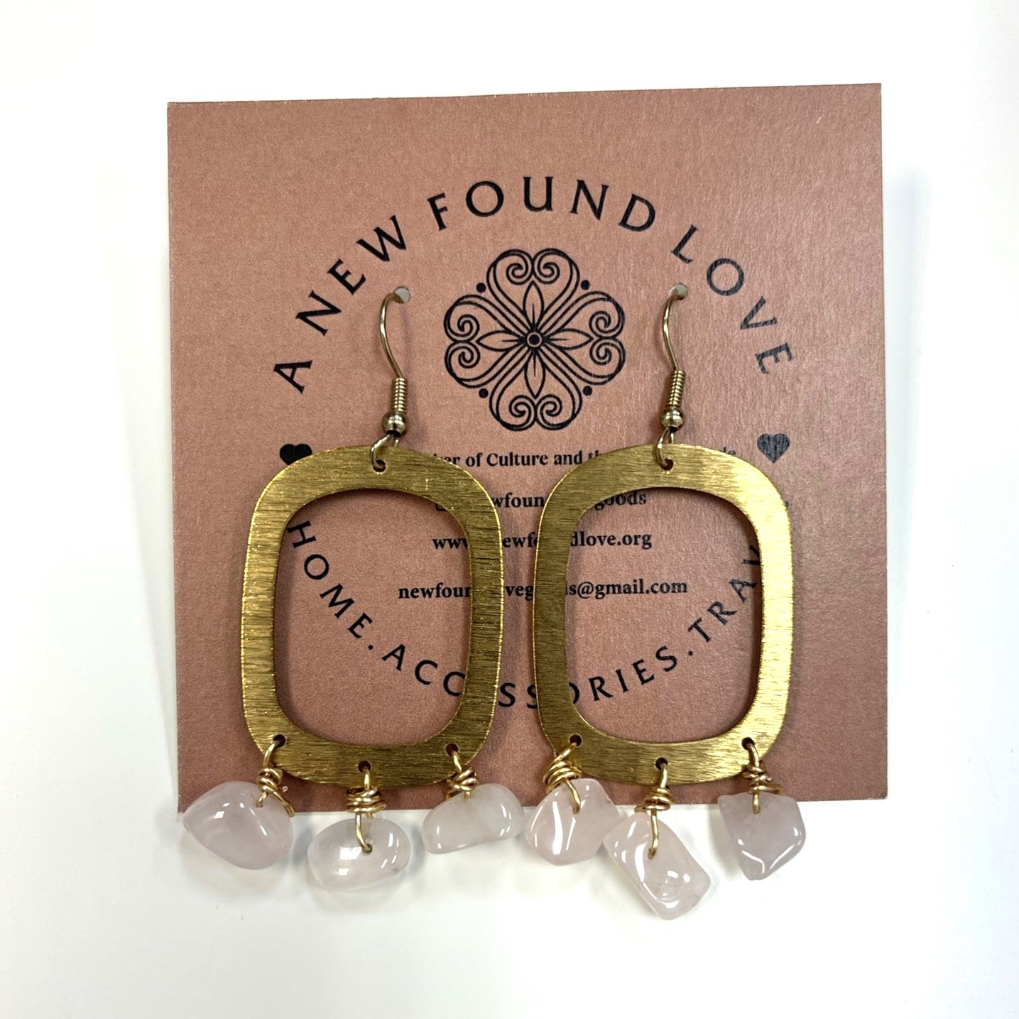Chandelier Gemstone Earrings