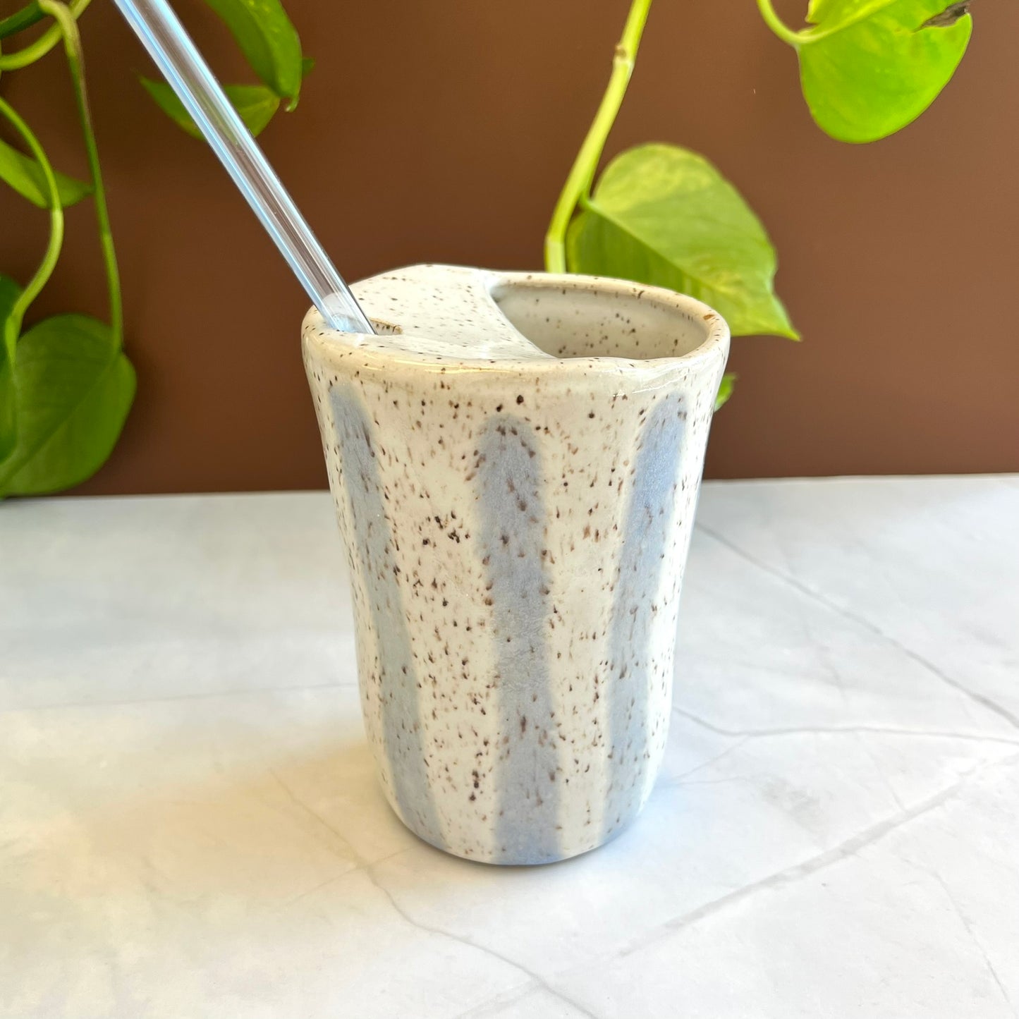 Cold Travel Cup with Straw