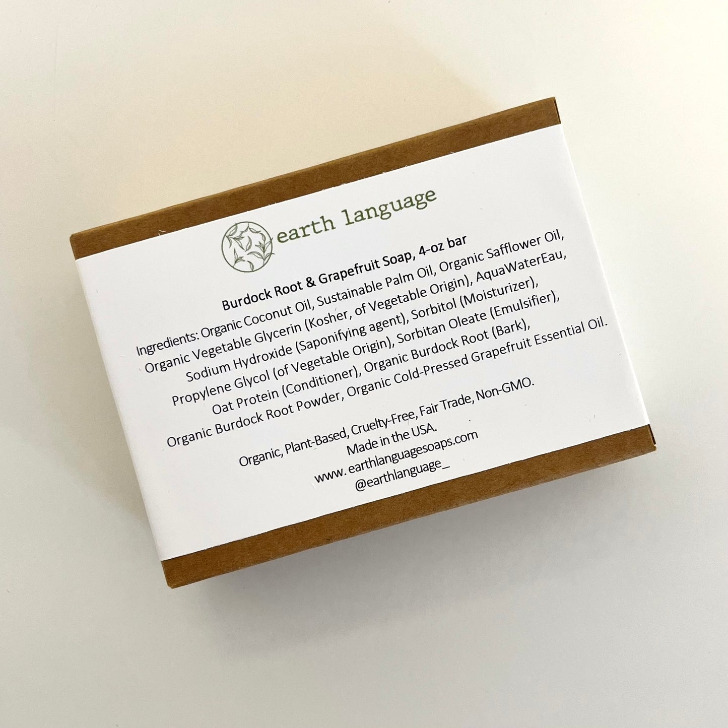 Burdock Root + Grapefruit Soap