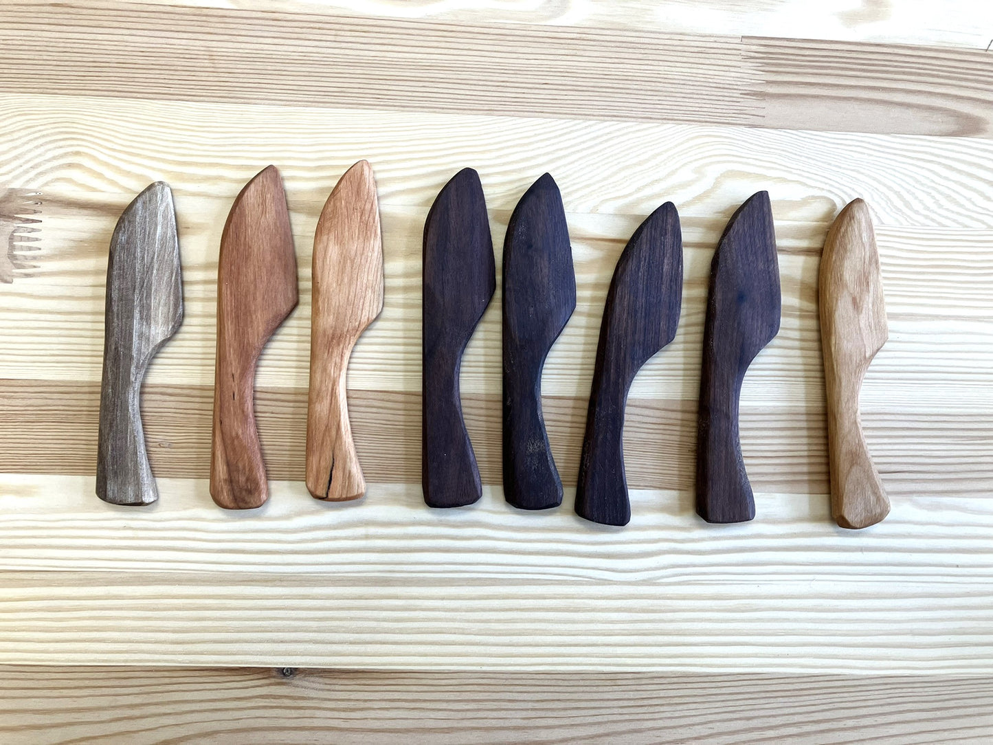 Wooden Cheese Knives