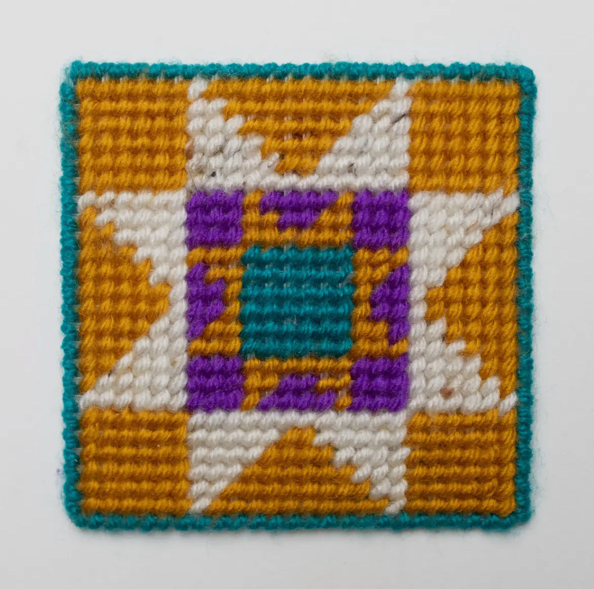 Quilt Block Needlepoint Kit