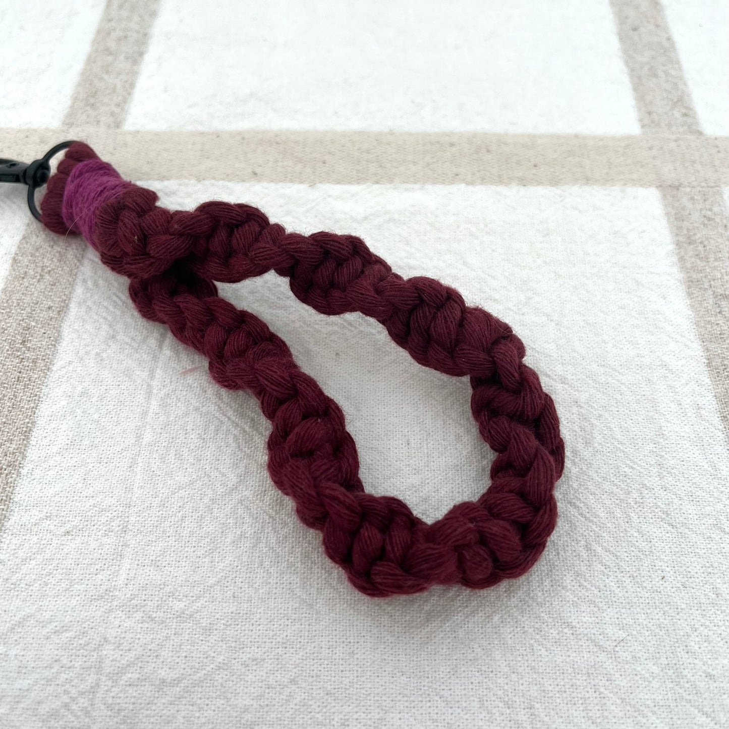 Macrame Wristlet Keychains