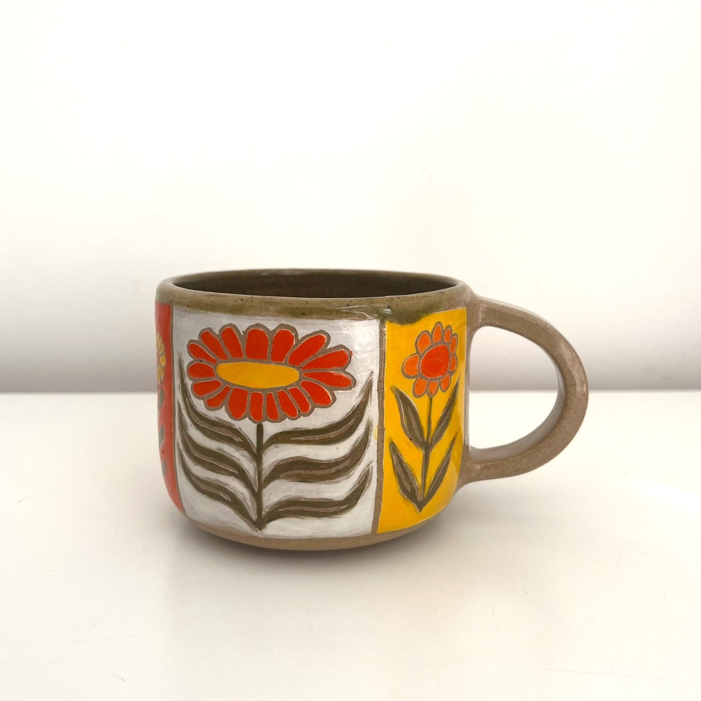 Colorful Flower Mug