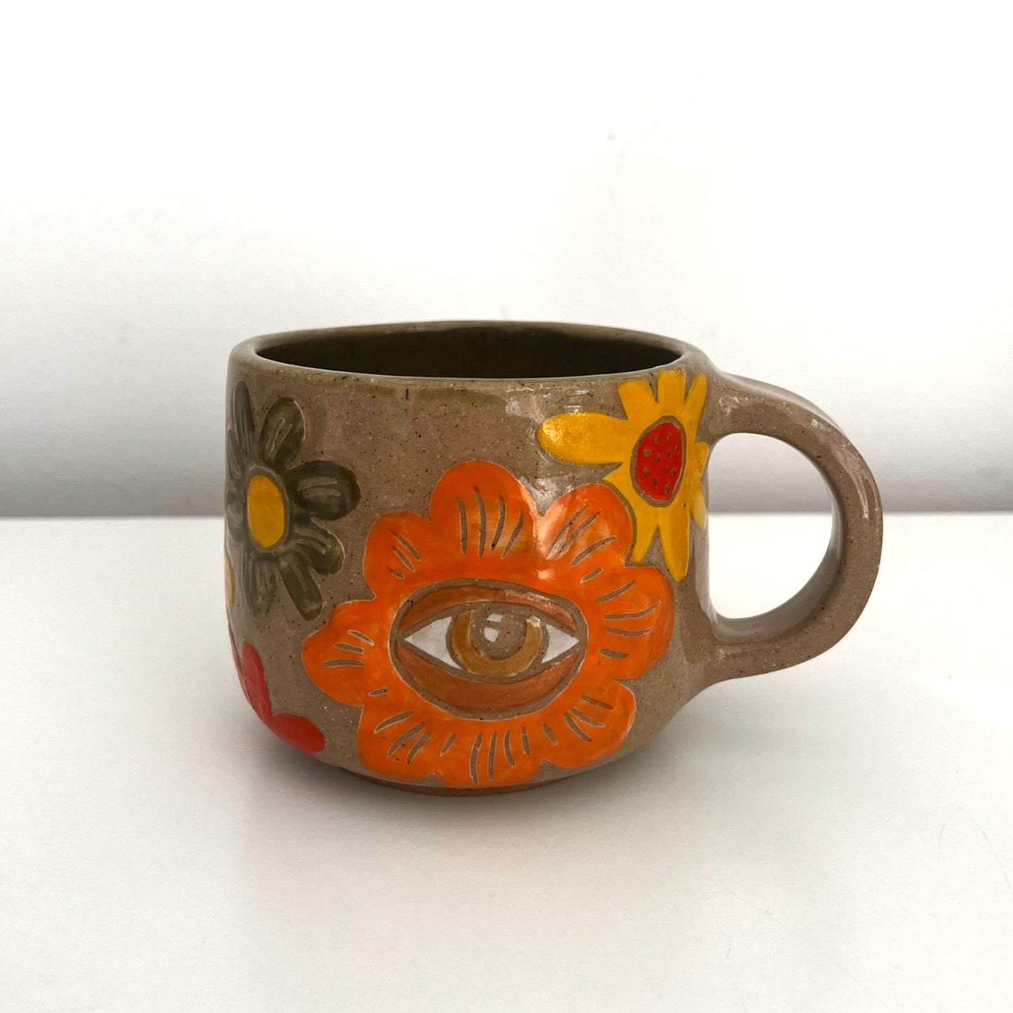 Colorful Flower Mug