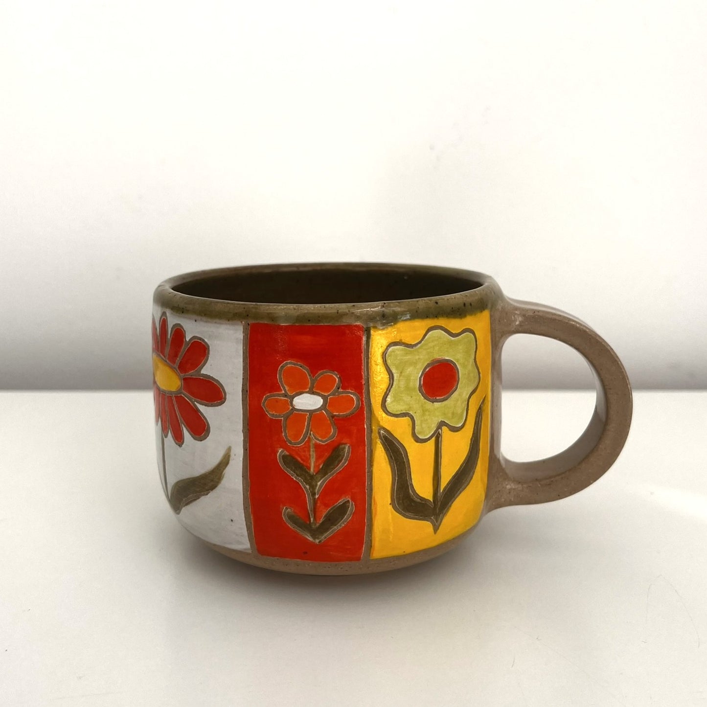 Colorful Flower Mug