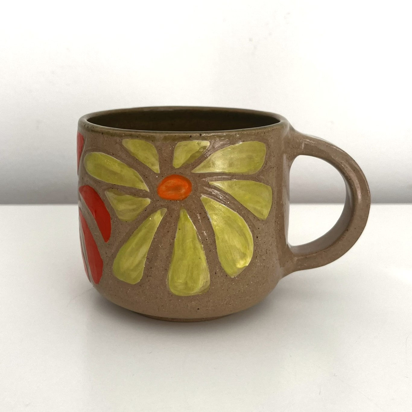 Colorful Flower Mug