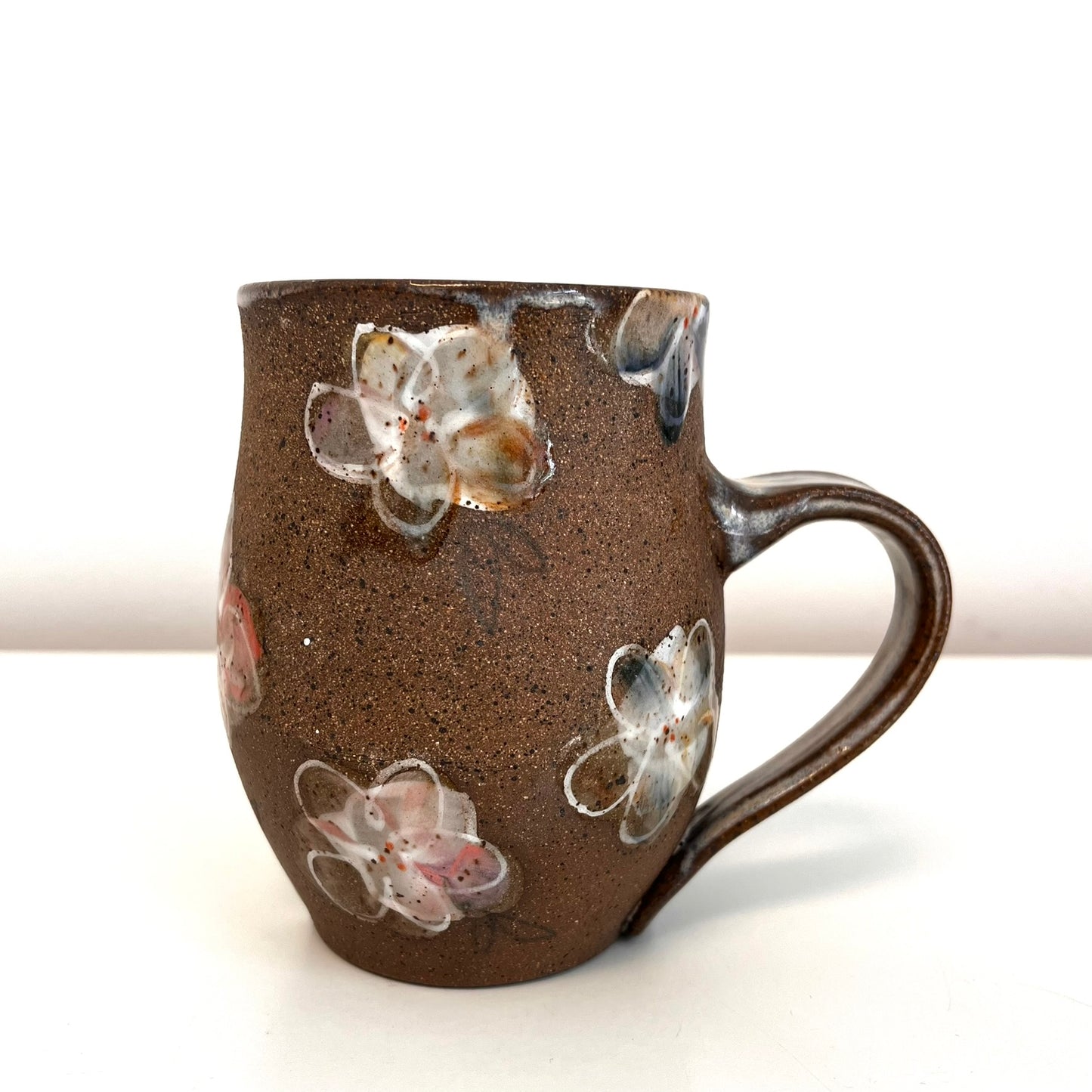 Hand-painted Flower Mug