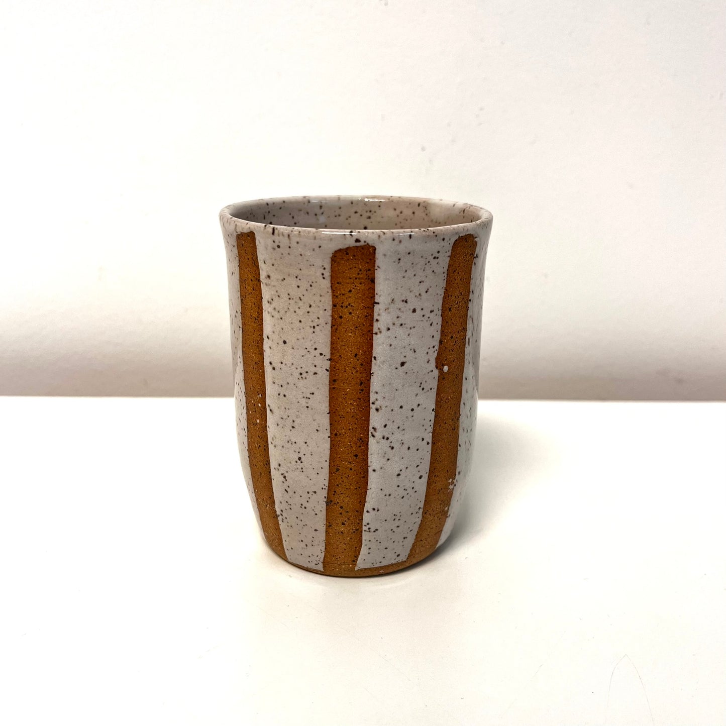 White Striped Tumbler
