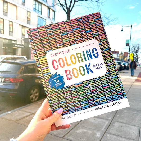 Geometric Coloring Book for All Ages