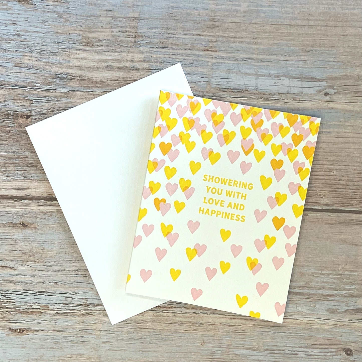 Showering You with Love and Happiness Card