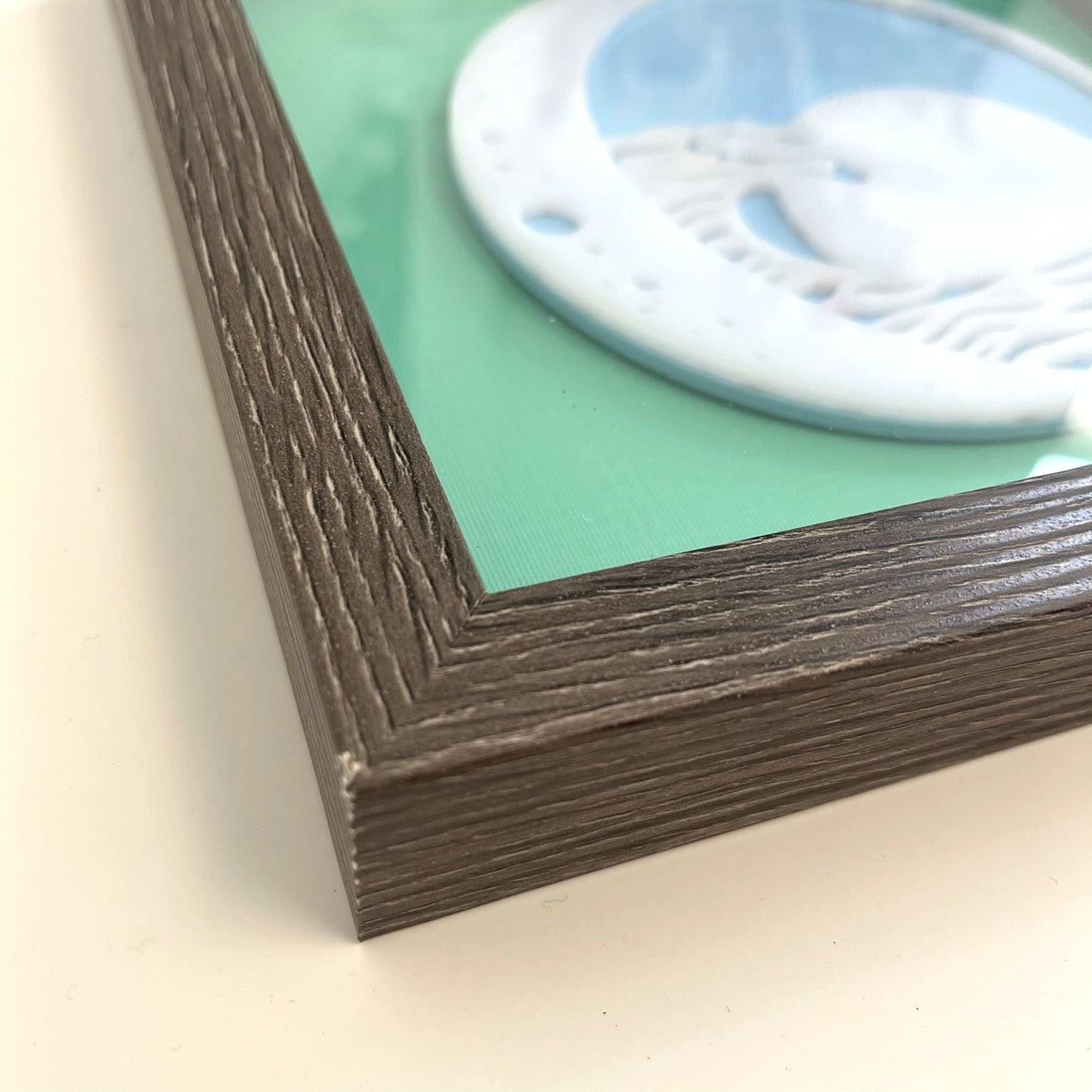 Wave and Moon Wall Art