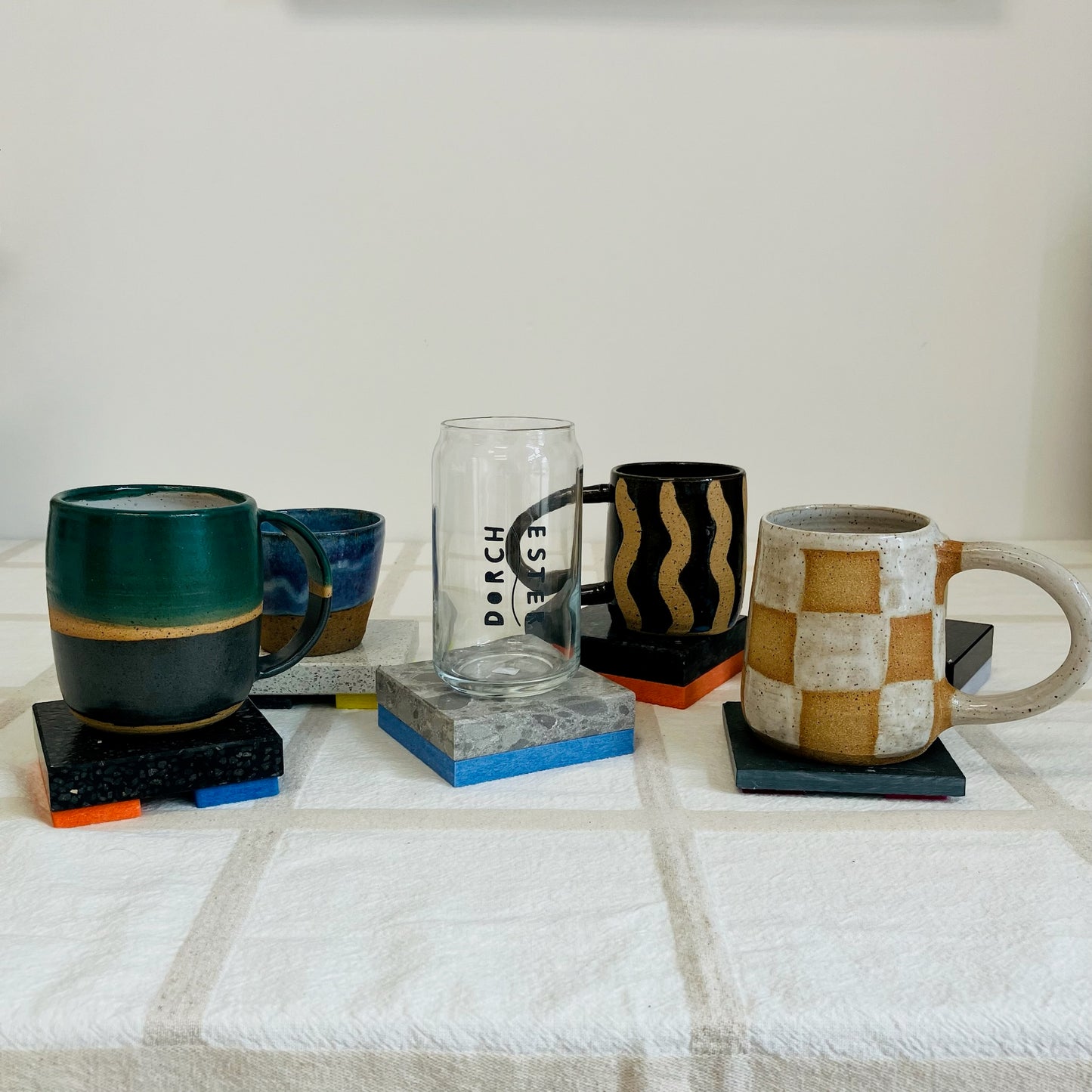 Upcycled Coaster