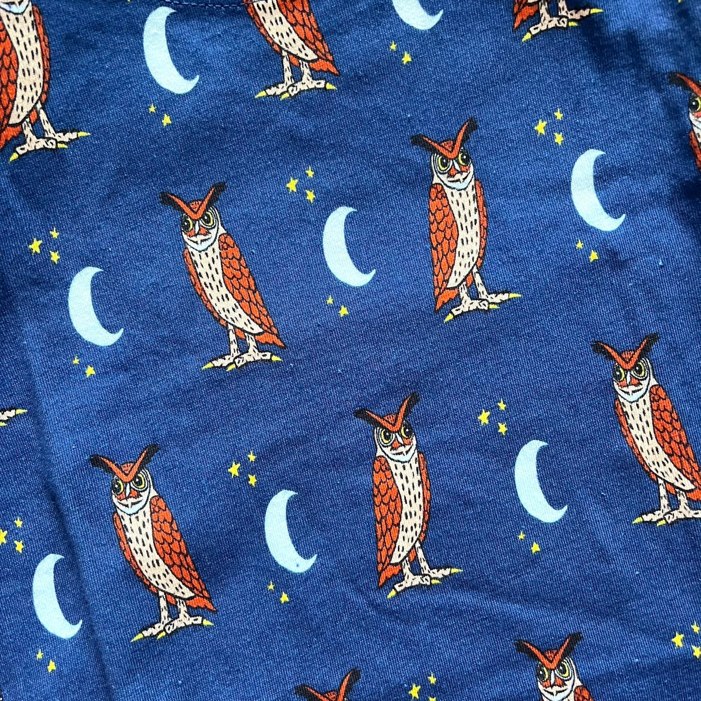 Kids T-Shirt - Owls and Moons