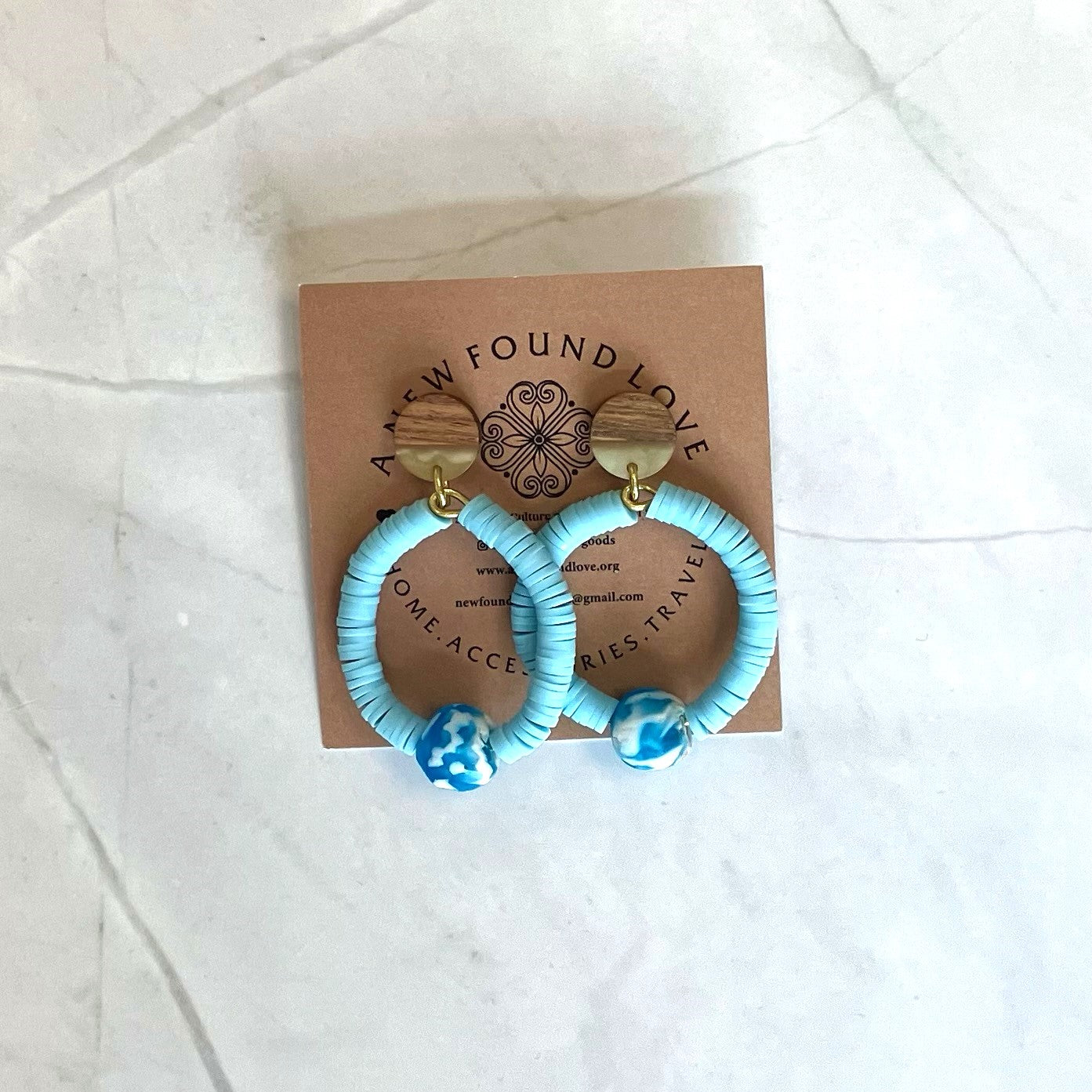 Happy Hoop Earrings