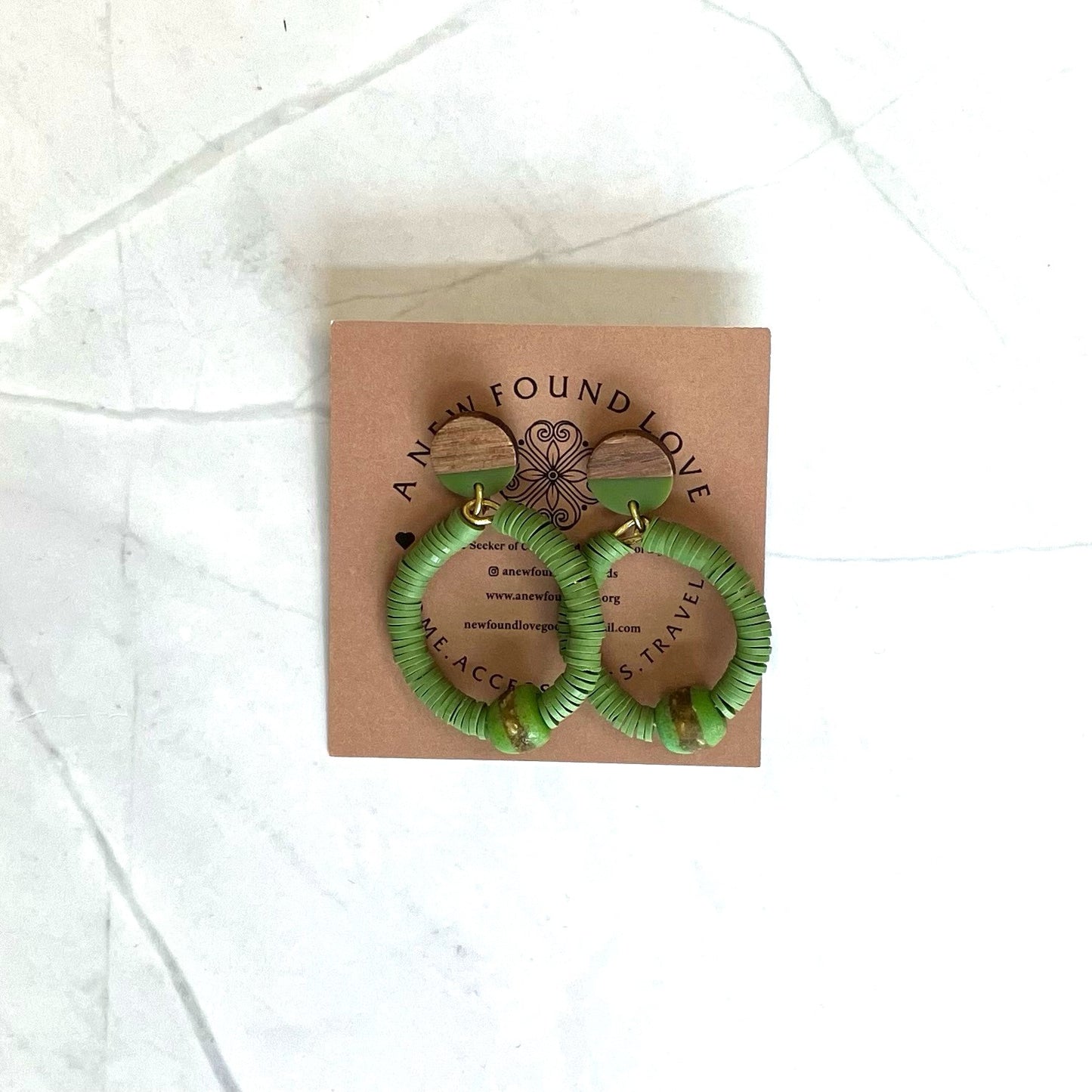 Happy Hoop Earrings
