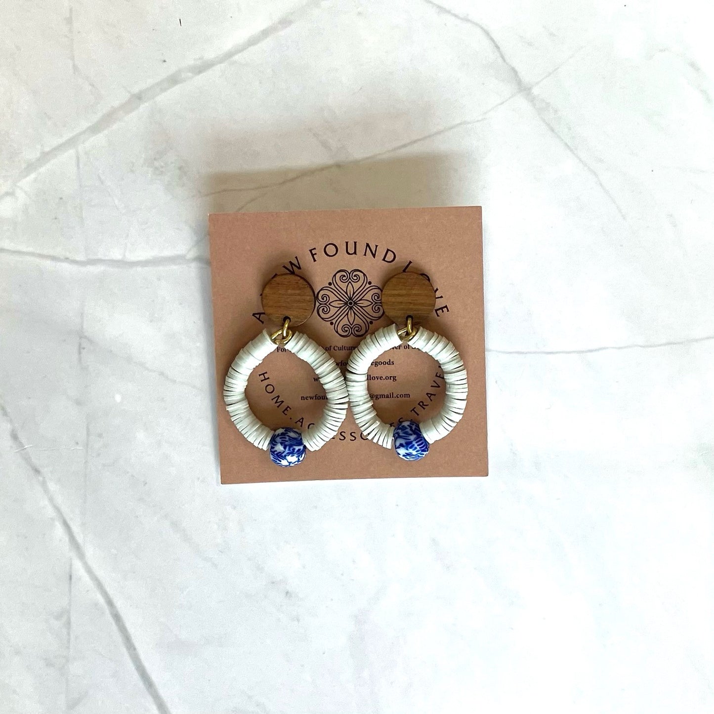 Happy Hoop Earrings