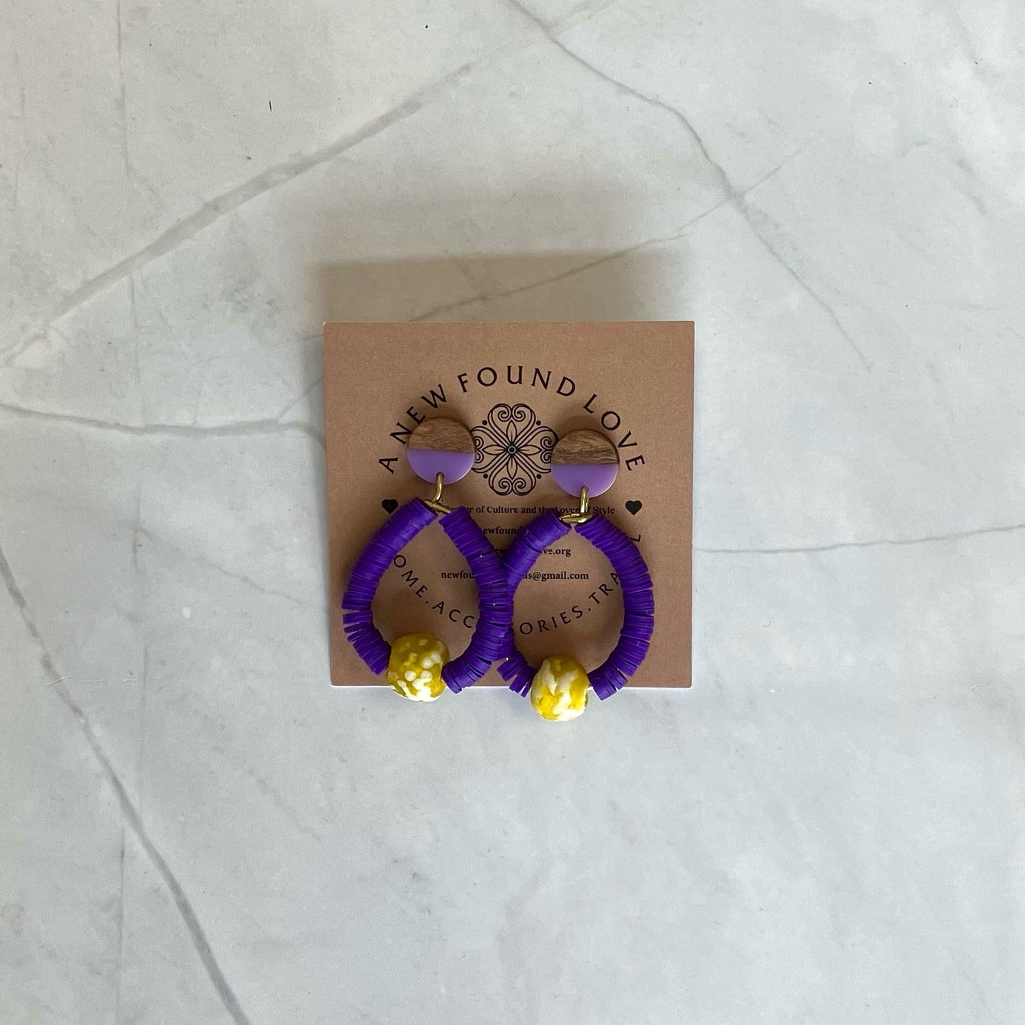 Happy Hoop Earrings