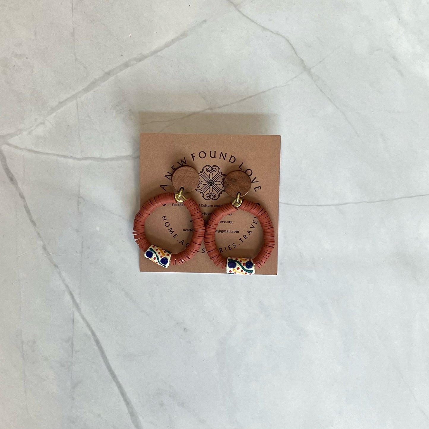 Happy Hoop Earrings