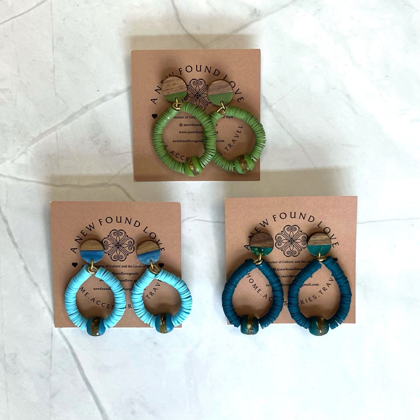 Happy Hoop Earrings