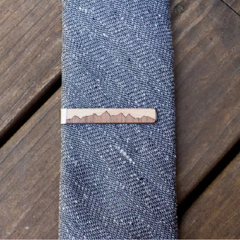 Tie Clip - Mountains