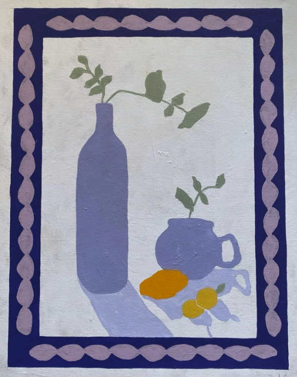 Amalfi Lemons Art Print