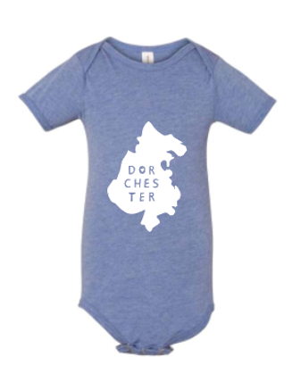 Dorchester Baby Bodysuit - Periwinkle