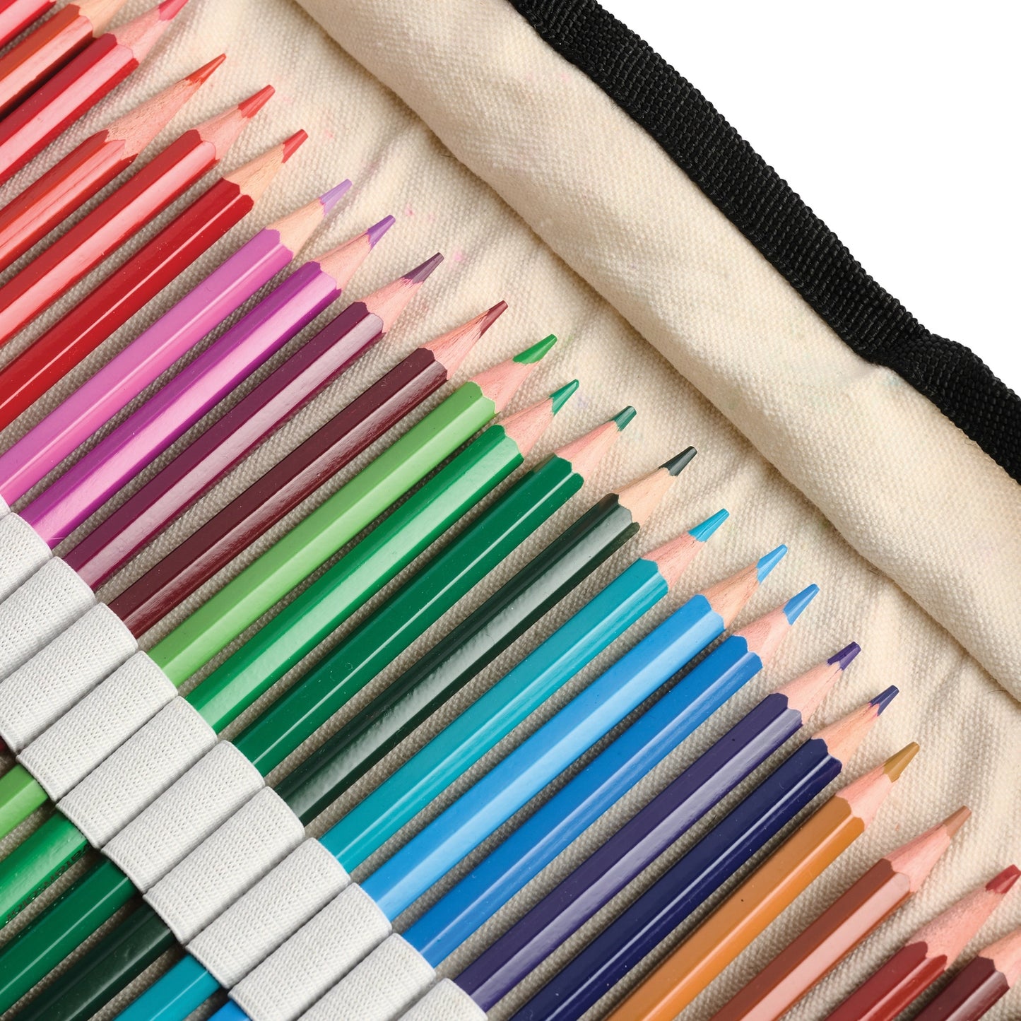 Watercolor Pencils Set with Canvas Wrap