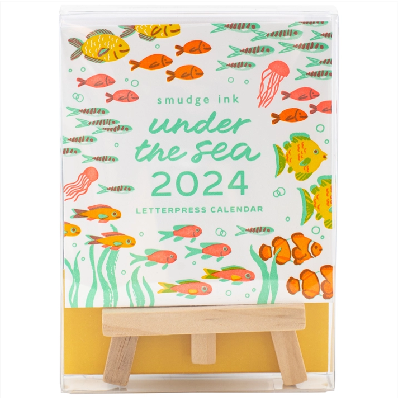 2024 Mini Calendar - Under the Sea
