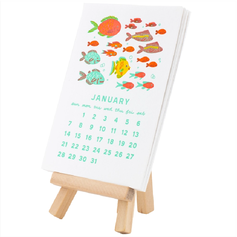 2024 Mini Calendar - Under the Sea