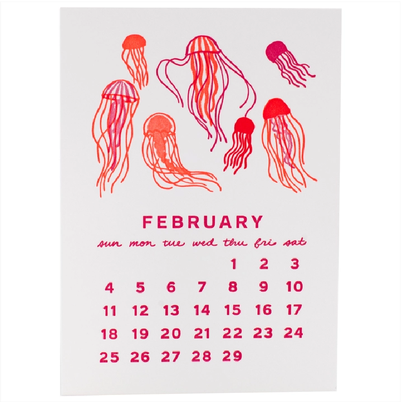 2024 Mini Calendar - Under the Sea