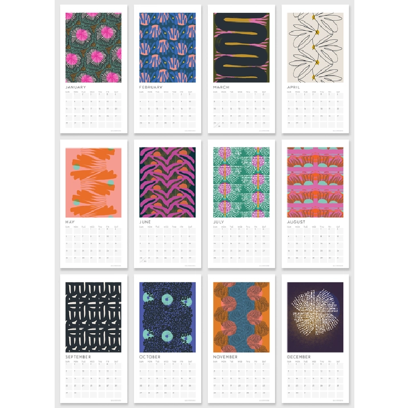 2024 Calendar by Leila Simon Hayes