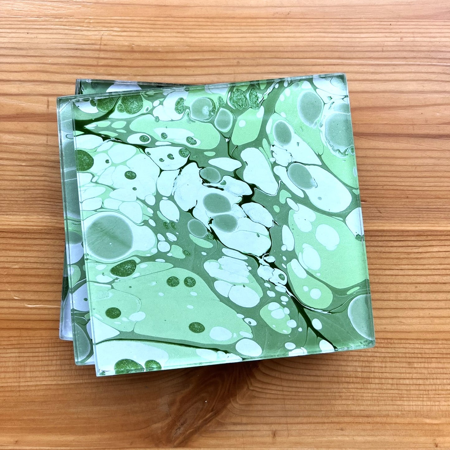 Hand-Marbled Coasters