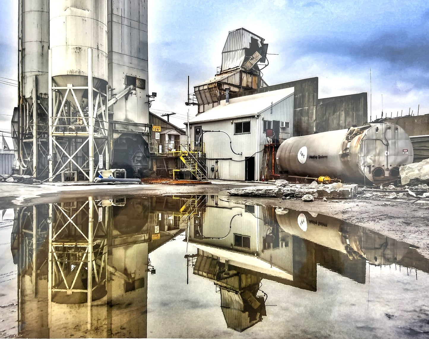 8x10 Photograph with Mat - Dorchester, Industrial
