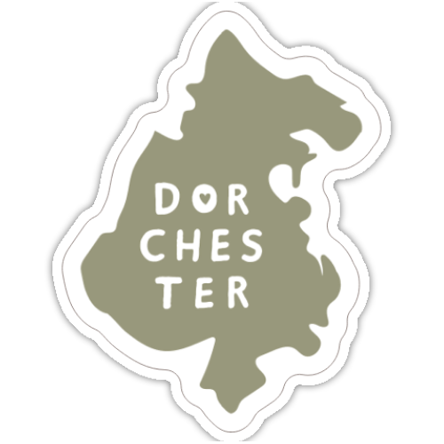 Dorchester Map Sticker