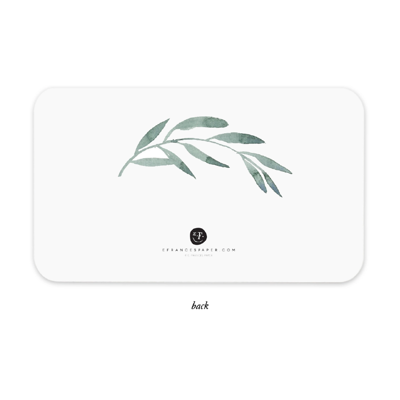 Olive Branch Greenery Little Notes (Pack of 85)