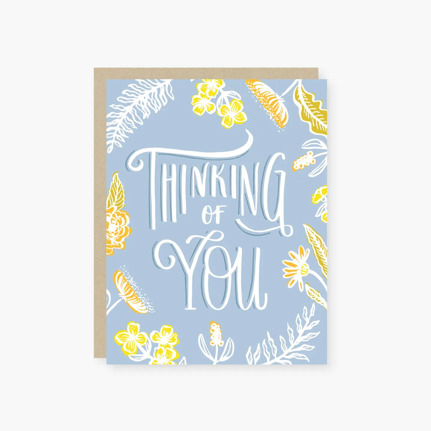 Thinking of You Flowers Card