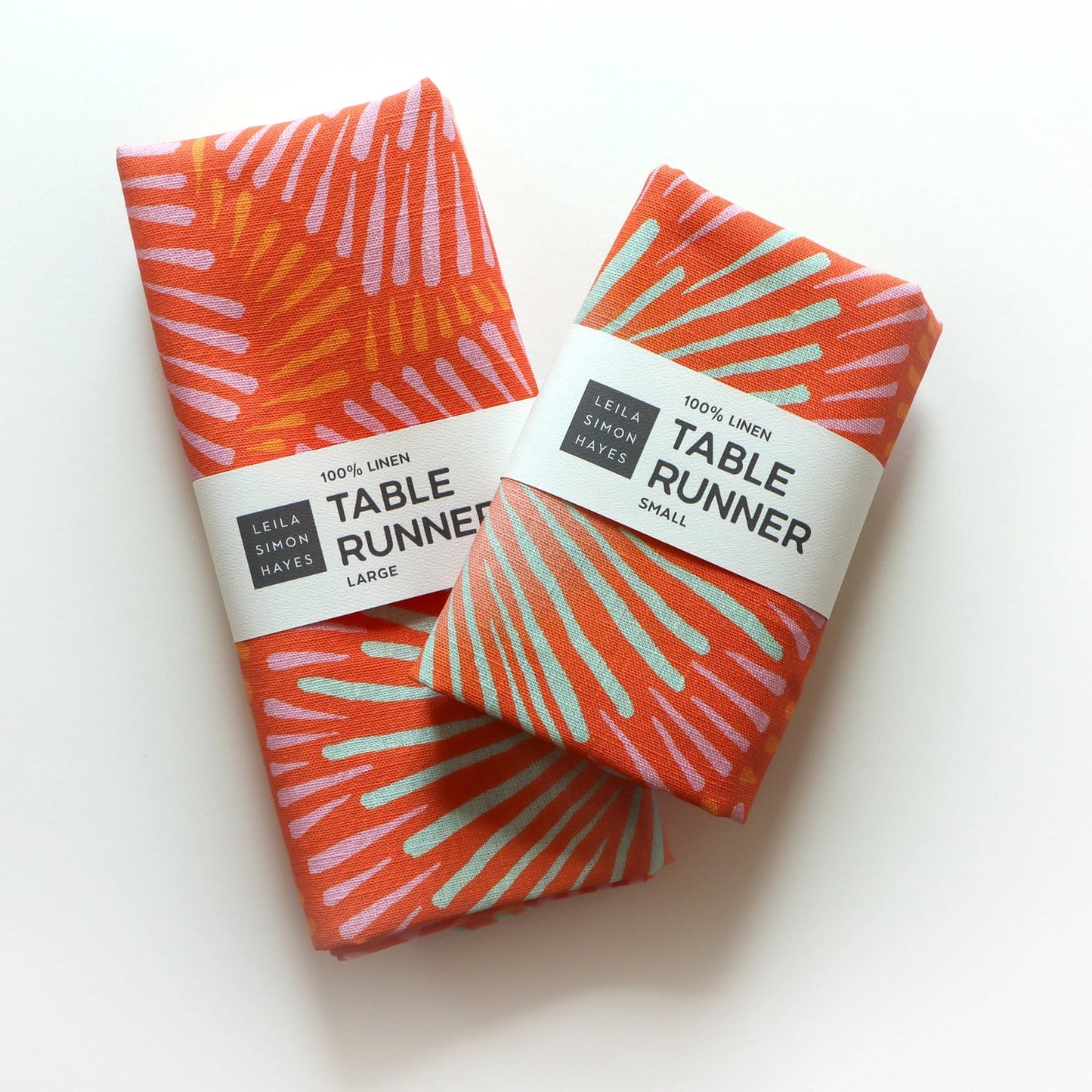 Burst Table Runner (Orange)