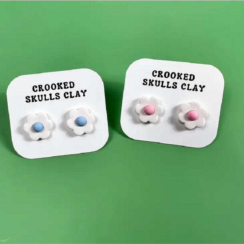 Flower Stud Earrings