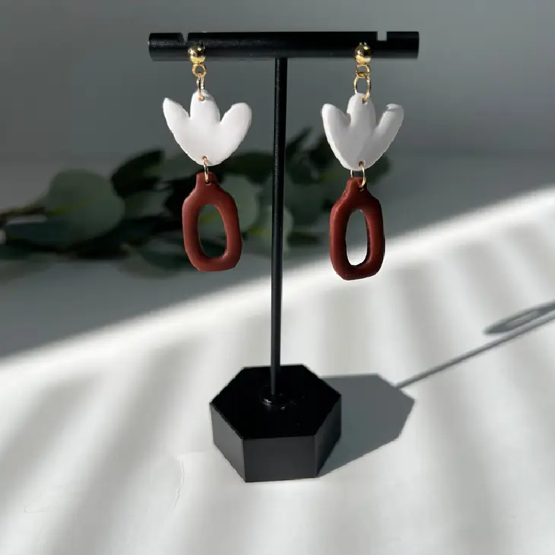 Flower Vase Earrings