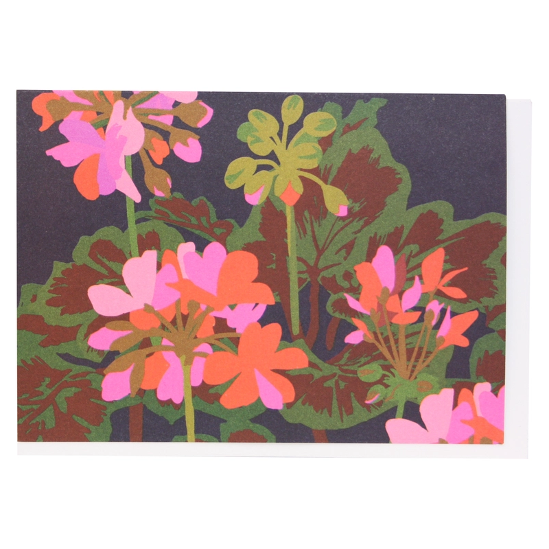 Pink Geraniums Notecards (Box of 10)