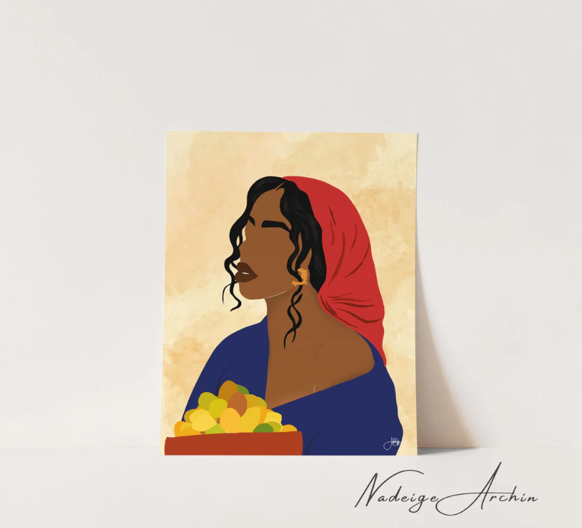 8x10 Print - Haiti My Love by Nadeige Archin