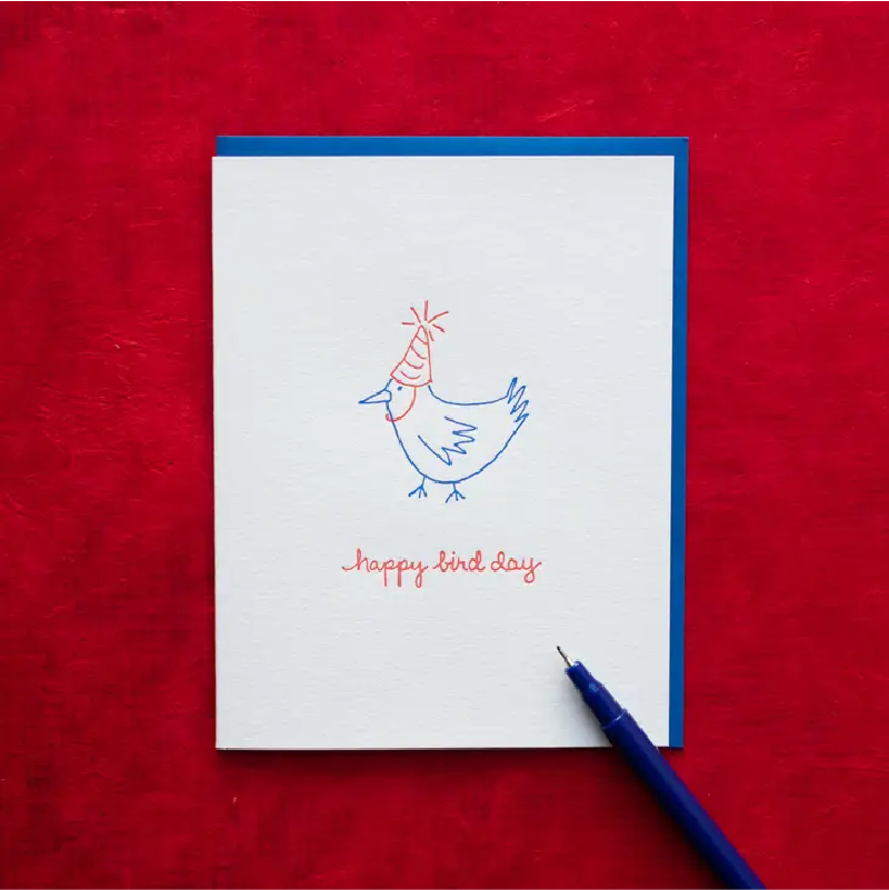 Happy Bird Day Card