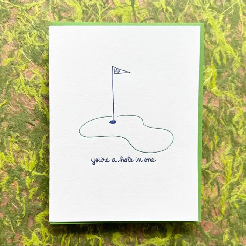 Greeting Card - Hole in One
