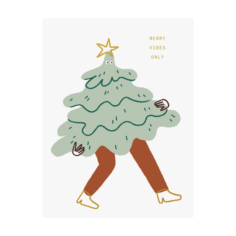 Holiday Card - Merry Vibes Only