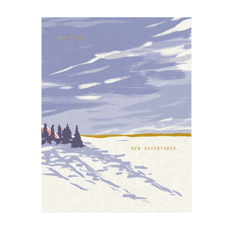 New Year, New Adventures Card